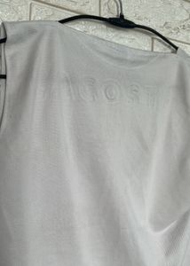 Off White Crop Top