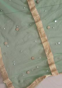 Red Velvet Lehenga Choli Set