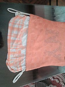 Peach &#34;NY Styles&#34; Sleeveless Top