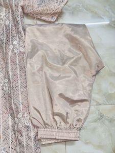 Elegant Beige Festive Kurta Set