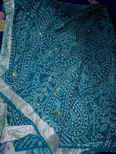 beautiful saree 🩵