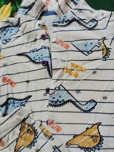 Cute Dinosaur Pajama Set
