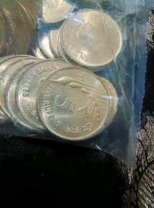 5 Rupees Coin Mint Packet 100 Price UNC 2021