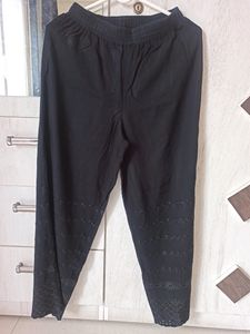 Black Palazzo And Kurta - Size S