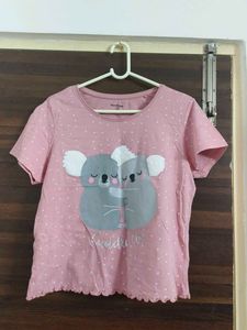 Cute Night Set With Short For Women