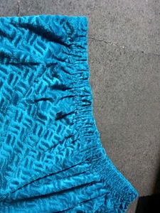 Blue Patterned Leggings