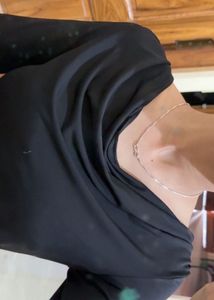 Elegant Black Long Sleeve Top