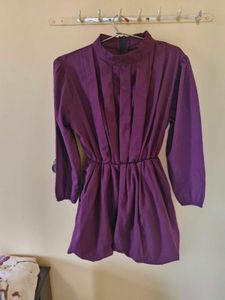 Purple Mini Dress