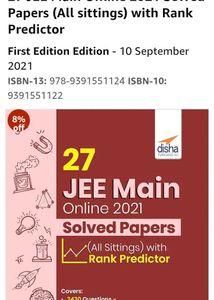 JEE Main Solved Paper With Rank Predictor
