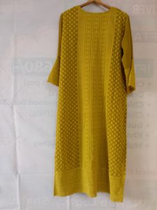 Chikankari Kurti  Plazo Set