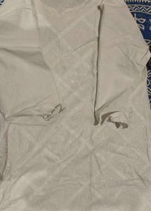 (Festival  Sale)White Embroidered Tank Top