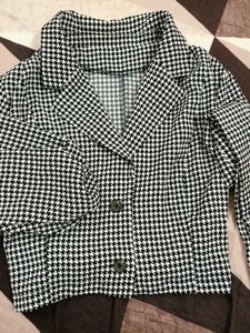 Houndstooth Blazer