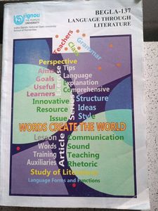 BEGLA-137 Language Through Literature IGNOU