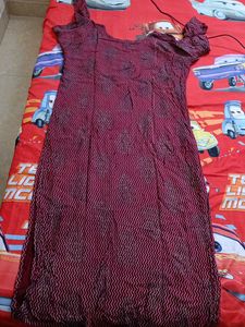 Burgundy Tunic Kurta