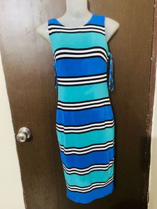Striped Sleeveless Dress