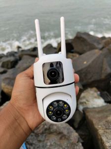 Dual Lens WiFi CCTV Camera