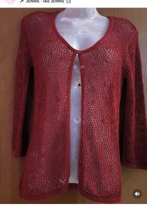 Red  Cardigan
