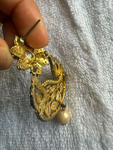 Vintage Pearl Drop Earring