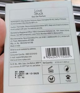 Nykaa Love Struck Stay With Me Eau De Parfum