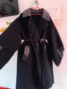 Lowest rate ever branded blazer with leather touch