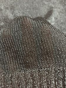 Shimmery Sleeveless Mock Neck Sweater