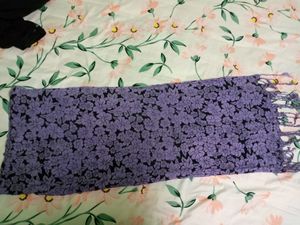 Voilet Printed Scarf