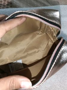 Rose Gold Cosmetics Bag