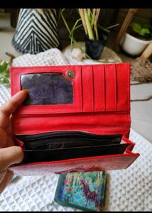 red wallet