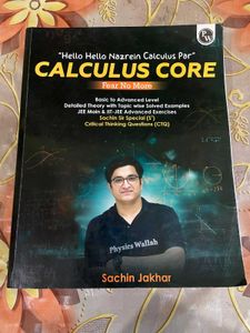 CALCULUS CORE- Sachin Jhakar Sir