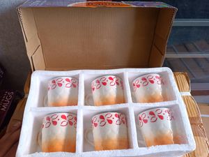 6 Pcs Beautiful Cup Design😍💯 Good Quality