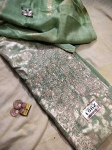 Elegant Green Embroidered Salwar Kameez