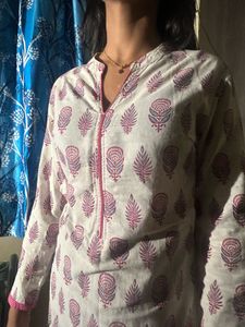 White Kurthi