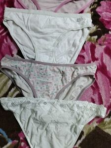 Combo Of Five Pure Cotton Pantyin Imported Fabric