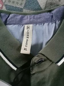 Stylish Olive Polo Shirt