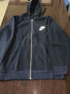 Nike Blue Hoodie Winter Wear