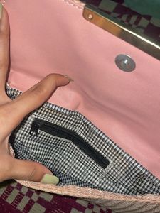 Sparkly Pink Clutch