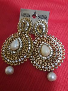 Elegant Pearl Drop Earrings