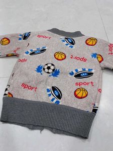 Cute Kids' Cardigan Set