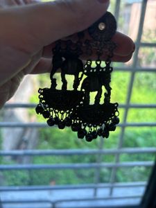 Elephant Dangle Earrings