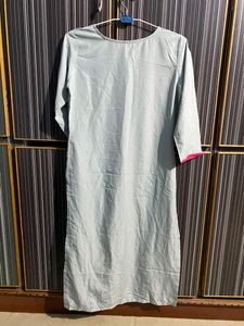 Avaasa Grey Pink Top (kurta)