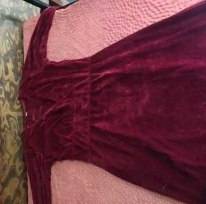 Elegant Velvet Maxi Dress