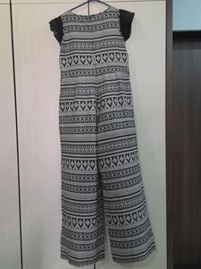 Black And White Jumpsuit