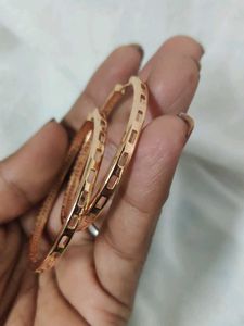 Rose Gold Hoop Earrings