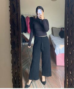 Flared Black Pants