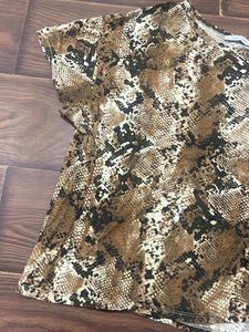 Tiger Print Zara Top