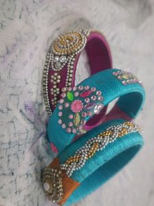 Quilling Art Hand Craft Bangles