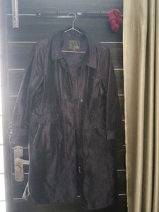 Purple Trench Coat - Women&#39;s