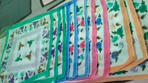 11 Floral Handkerchiefs