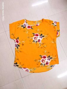 Trendy Yellow T Top/Topper