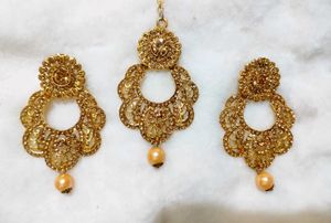 Maangtika Earning Set
